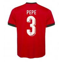 Camiseta Portugal Pepe #3 Primera Equipación Eurocopa 2024 manga corta